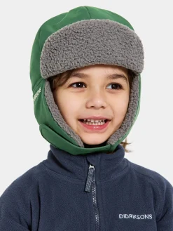 Børn Didriksons Biggles Hue, Pine Green