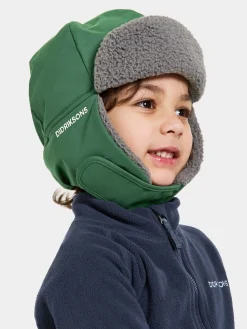 Børn Didriksons Biggles Hue, Pine Green