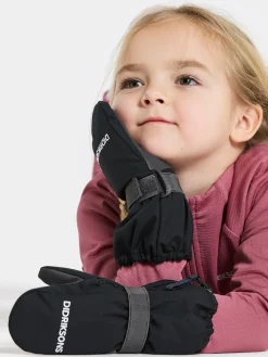 Tilbehør|Vintertøj|Didriksons Biggles Zip Vanter, Black