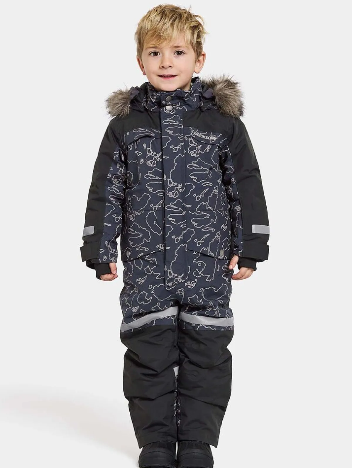 Børn Didriksons Bjärven Flyverdragt, Grundsund Reflective Navy