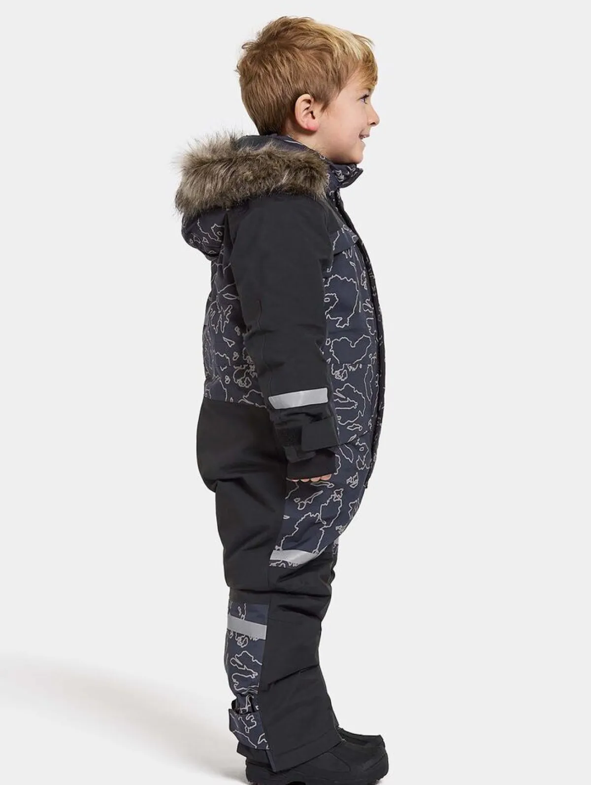 Børn Didriksons Bjärven Flyverdragt, Grundsund Reflective Navy