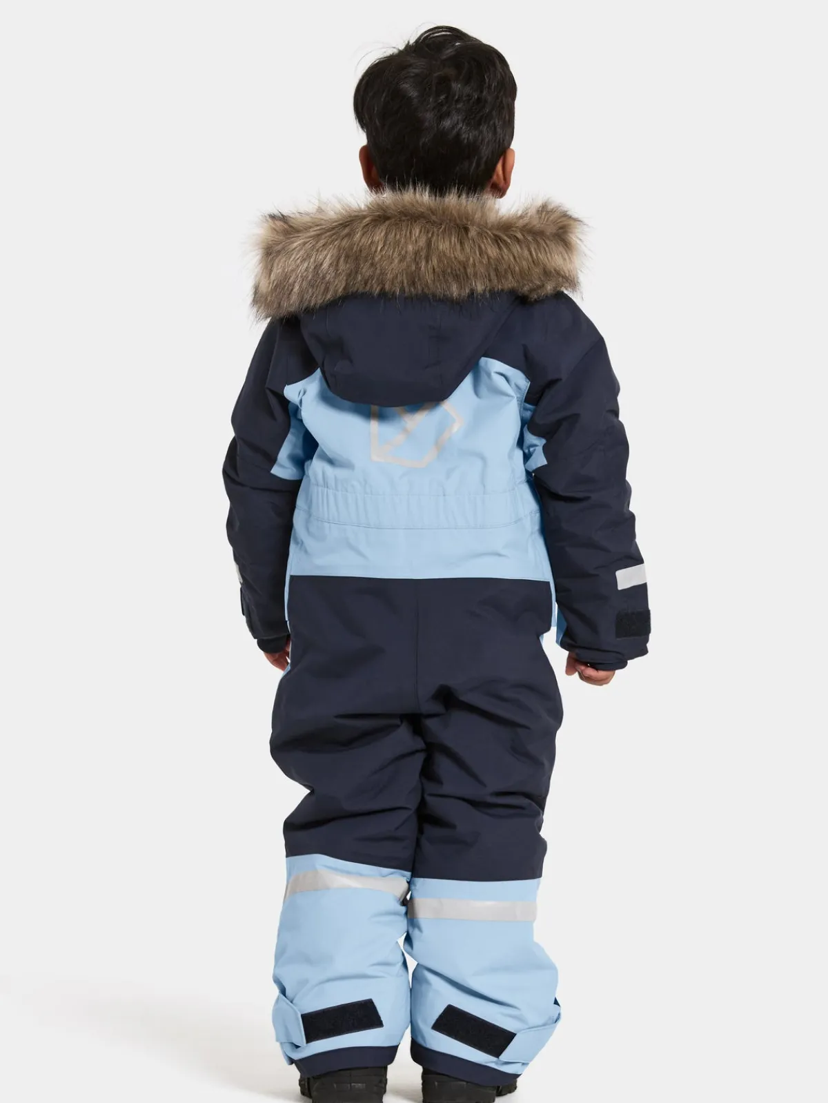 Børn Didriksons Overtøj-Bjärven Flyverdragt, Cloud Blue