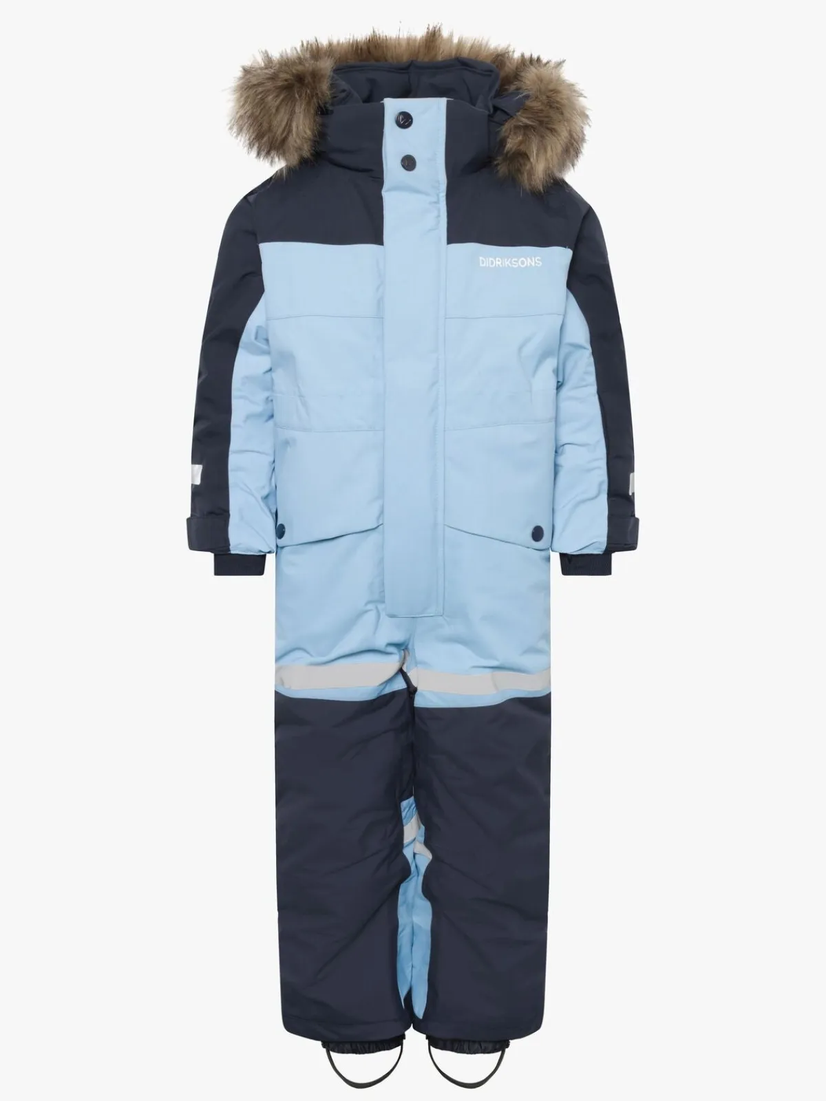 Børn Didriksons Overtøj-Bjärven Flyverdragt, Cloud Blue