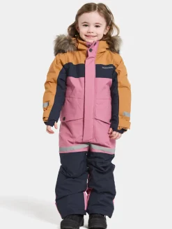 Børn Didriksons Flyverdragter|Overtøj-Bjärven Flyverdragt, Heather Pink