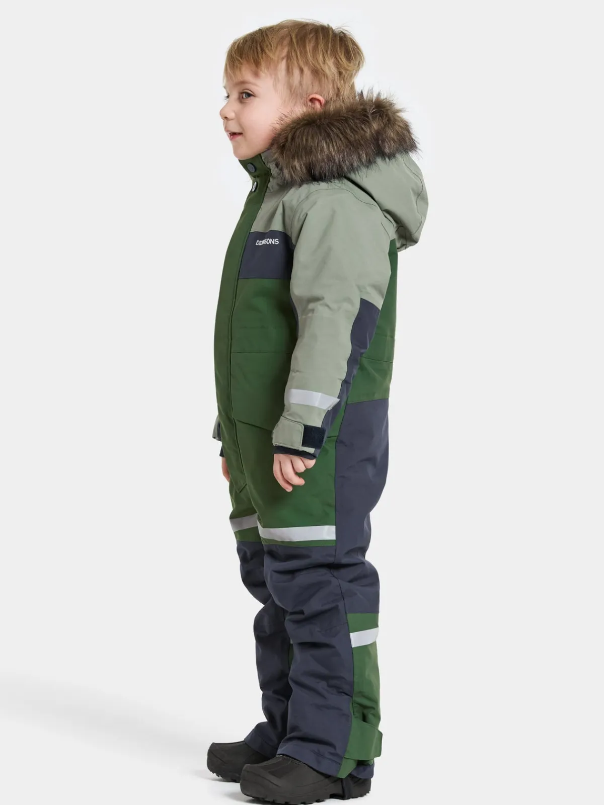 Overtøj|Didriksons Bjärven Flyverdragt, Light Moss