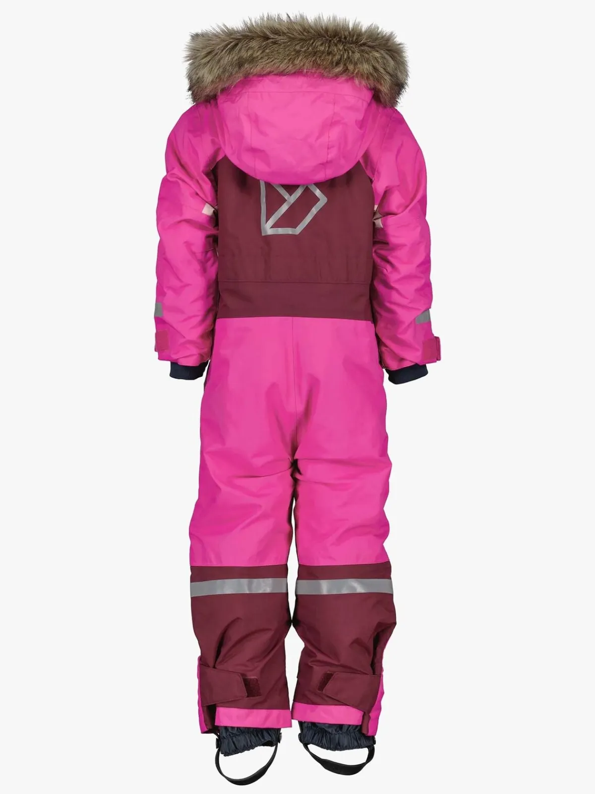 Børn Didriksons Flyverdragter|Overtøj-Bjärven Flyverdragt, Plastic Pink