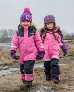 Børn Didriksons Overtøj-Bjärven Flyverdragt, Sweet Pink