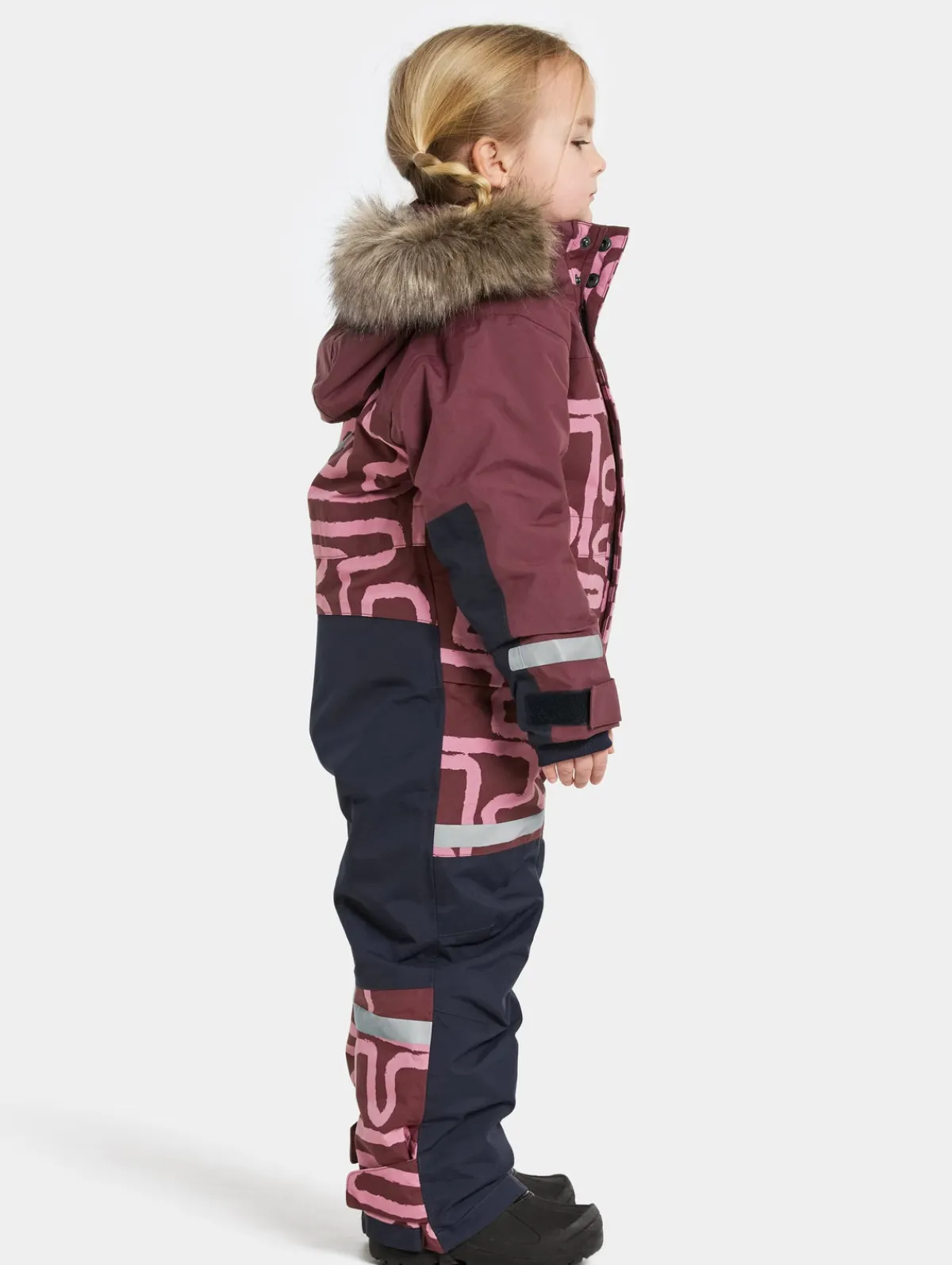 Børn Didriksons Bjärven Flyverdragt, Path S Pink