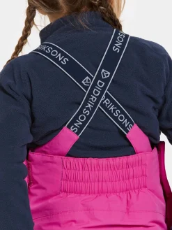 Børn Didriksons Termotøj|Vintertøj-Bjärven Overtræksbukser, Plastic Pink