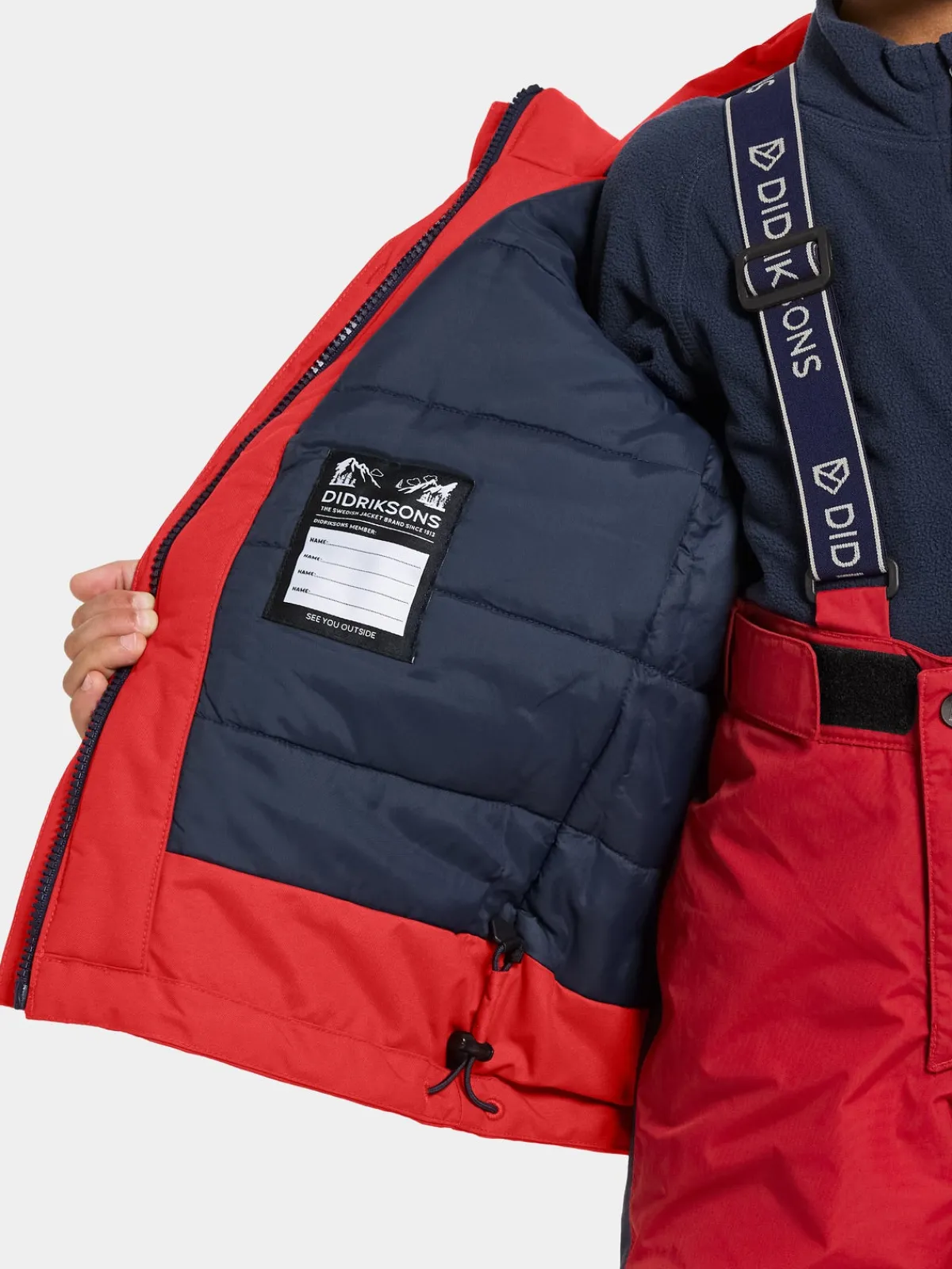 Vintertøj|Didriksons Bjärven Vinterjakke, Pomme Red