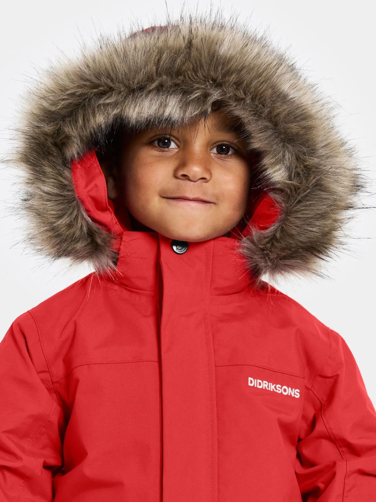 Vintertøj|Didriksons Bjärven Vinterjakke, Pomme Red