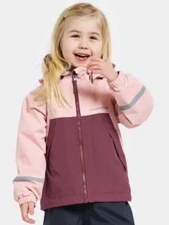Overtøj|Didriksons Bladet Skaljakke, Dusty Pink Lilla/Lyserød