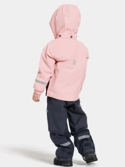 Overtøj|Didriksons Bladet Skaljakke, Dusty Pink Lilla/Lyserød