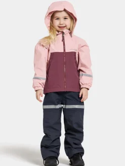 Overtøj|Didriksons Bladet Skaljakke, Dusty Pink Lilla/Lyserød