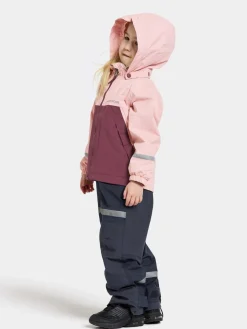 Overtøj|Didriksons Bladet Skaljakke, Dusty Pink Lilla/Lyserød