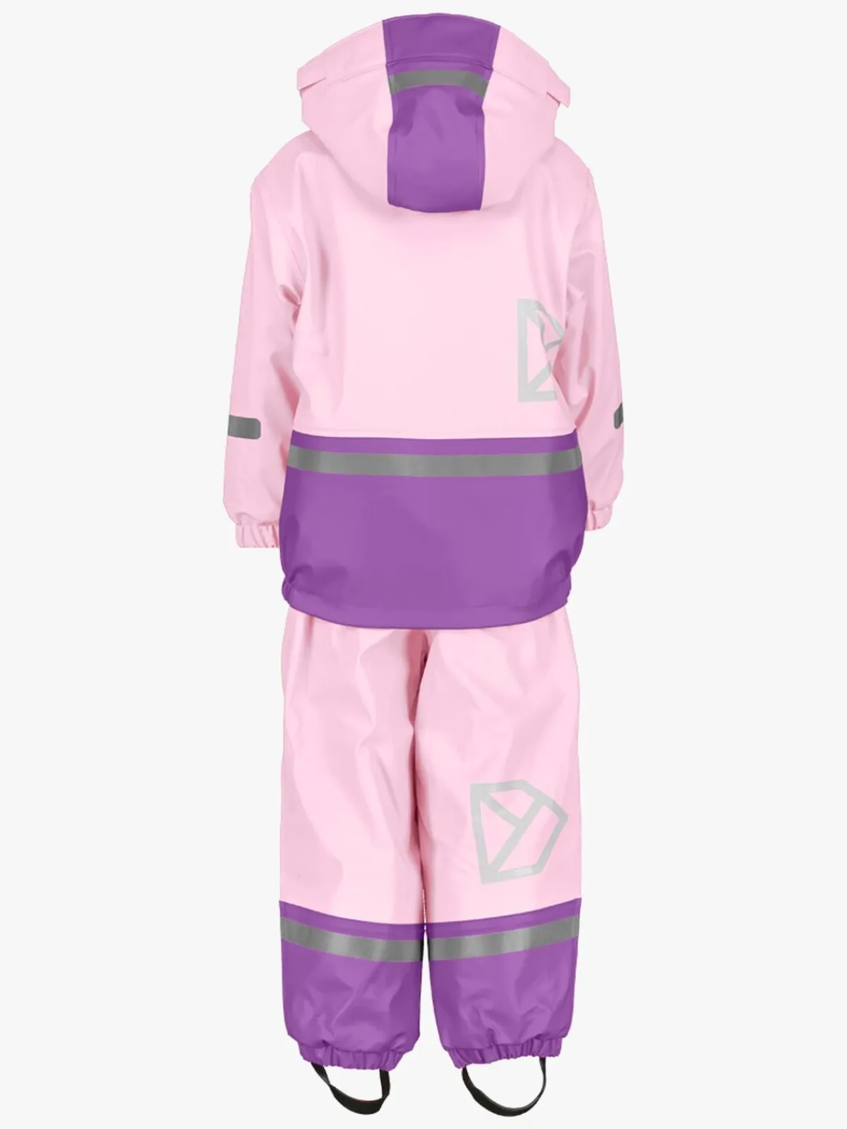 Regntøj|Didriksons Boardman Foret Regnsæt, Tulip Purple Lilla/Lyserød