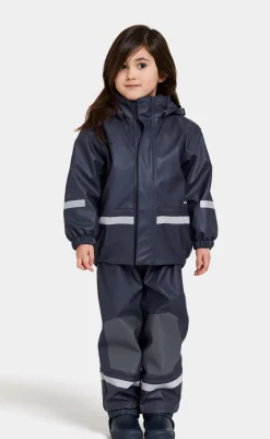 Børn Didriksons Boardman Foret Regnsæt, Navy