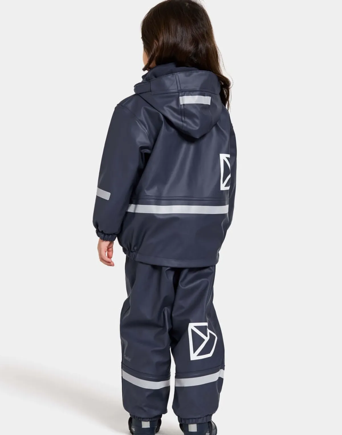 Børn Didriksons Boardman Foret Regnsæt, Navy
