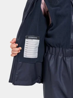 Børn Didriksons Boardman Foret Regnsæt, Navy