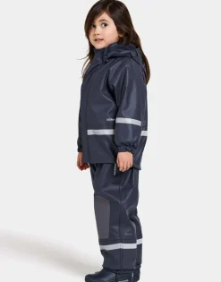 Børn Didriksons Boardman Foret Regnsæt, Navy