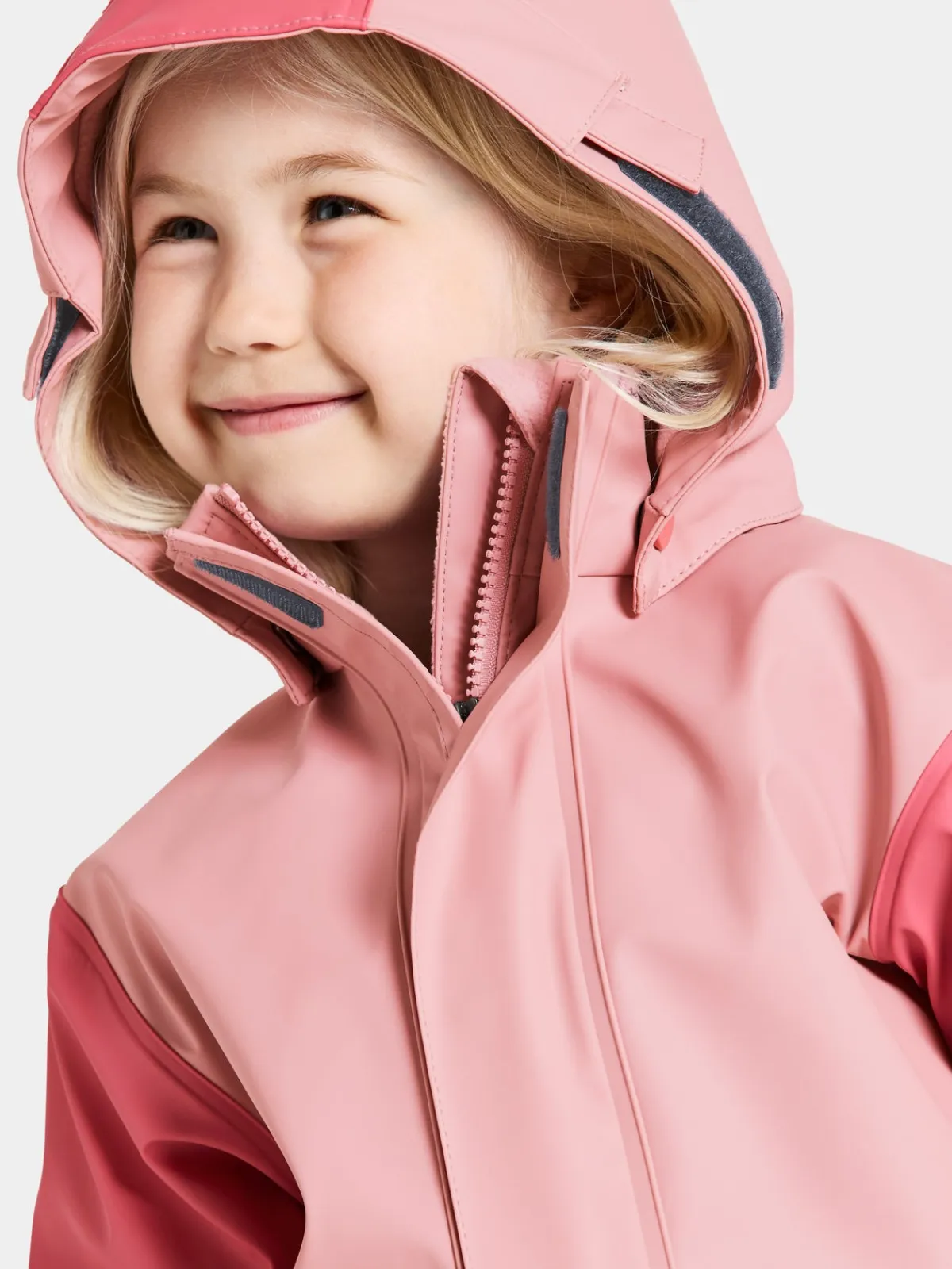 Børn Didriksons Regntøj-Boardman Foret Regnsæt, Soft Pink
