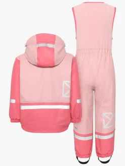 Børn Didriksons Regntøj-Boardman Foret Regnsæt, Soft Pink