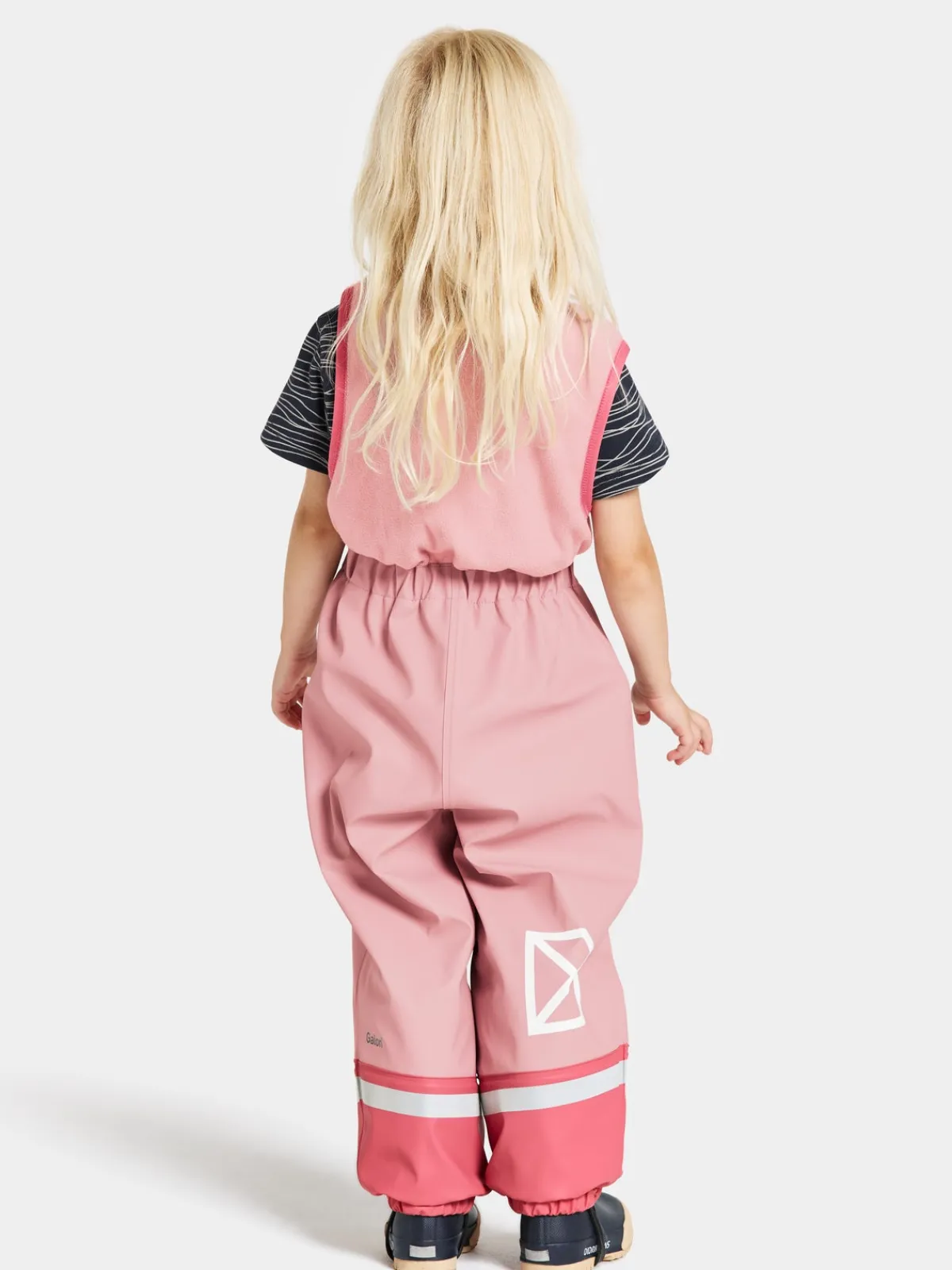 Børn Didriksons Regntøj-Boardman Foret Regnsæt, Soft Pink