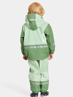 Børn Didriksons Boardman Foret Regnsæt, Light Algae Green