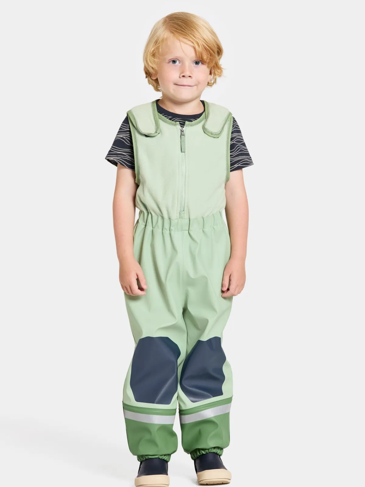 Børn Didriksons Boardman Foret Regnsæt, Light Algae Green