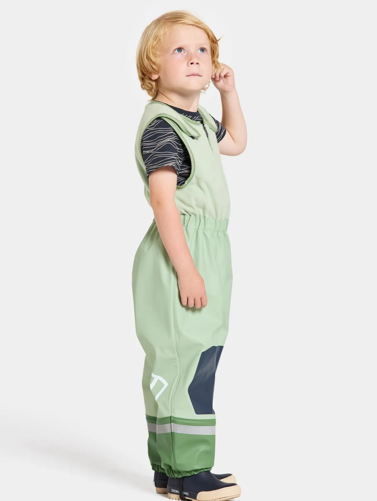 Børn Didriksons Boardman Foret Regnsæt, Light Algae Green