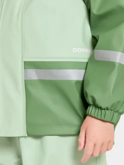 Børn Didriksons Boardman Foret Regnsæt, Light Algae Green