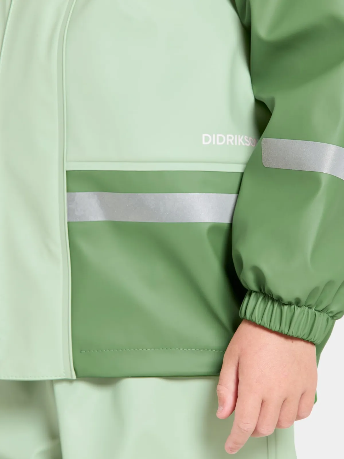 Børn Didriksons Boardman Foret Regnsæt, Light Algae Green