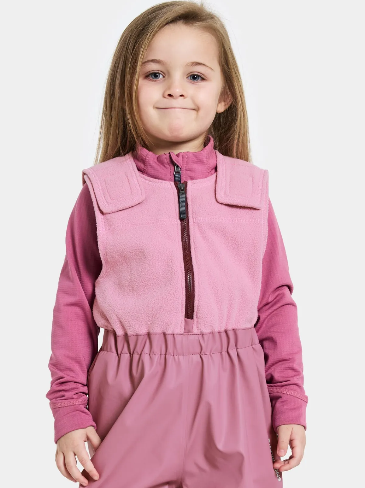 Regntøj|Didriksons Boardman Foret Regnsæt, Heather Pink