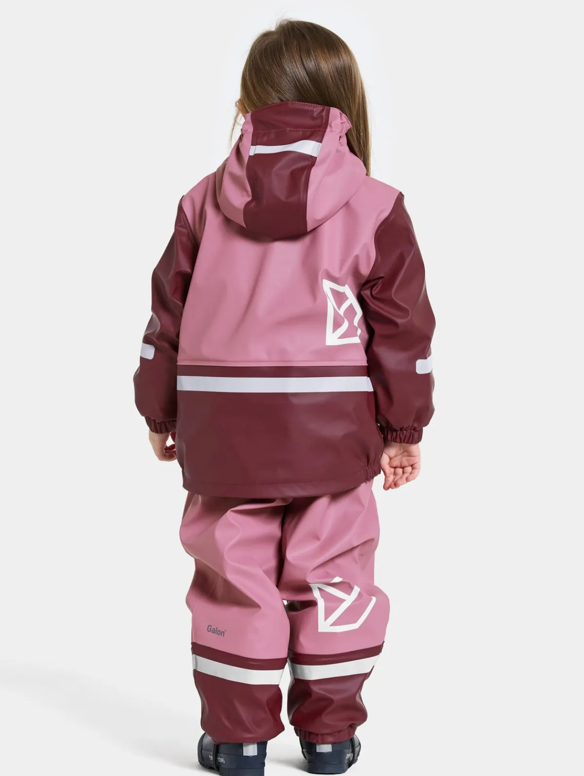 Regntøj|Didriksons Boardman Foret Regnsæt, Heather Pink
