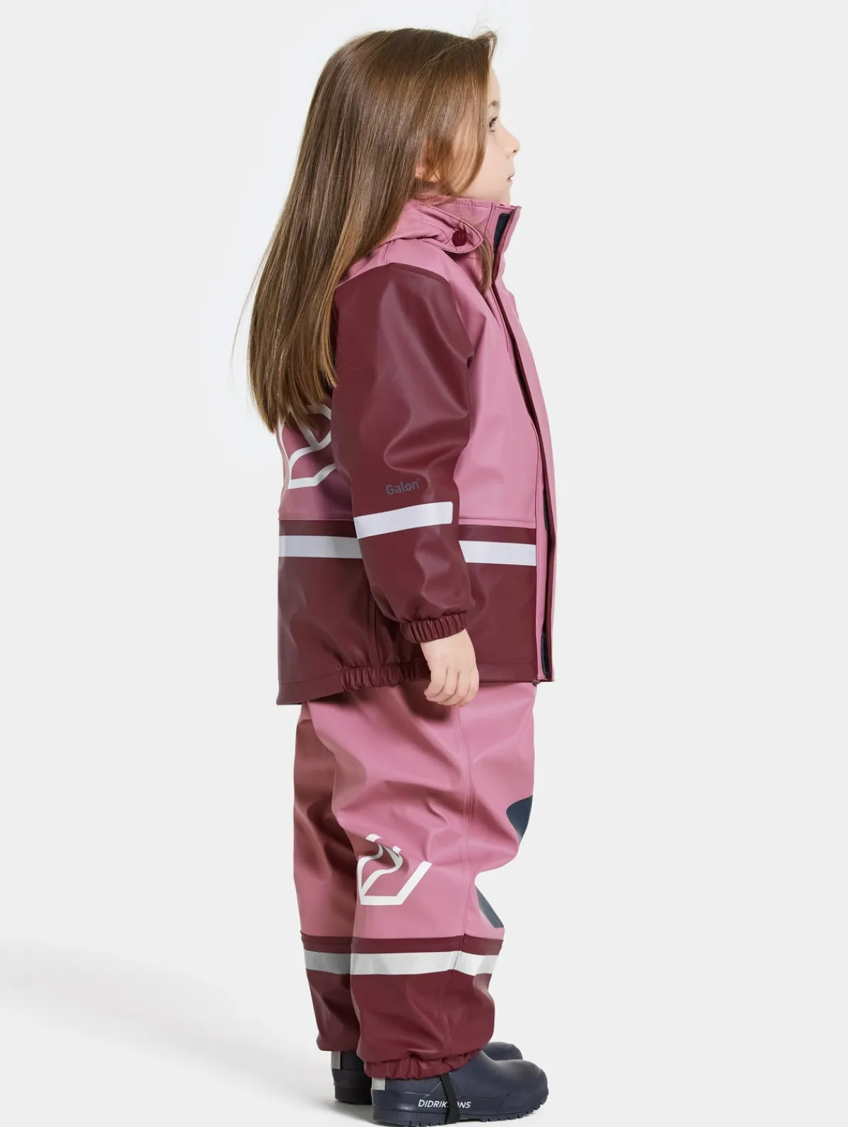 Regntøj|Didriksons Boardman Foret Regnsæt, Heather Pink