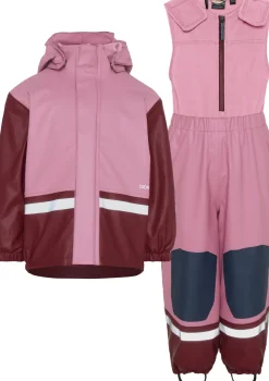 Regntøj|Didriksons Boardman Foret Regnsæt, Heather Pink