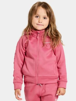 Fleecetøj|Didriksons Corin Powerstretch Jakke, Dusty Azalea