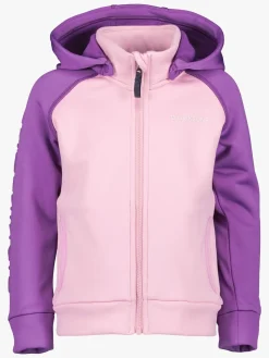 Overtøj|Didriksons Corin Powerstretch Jakke, Tulip Purple Lilla/Lyserød