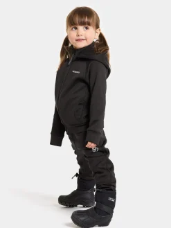 Børn Didriksons Corin Powerstretchjakke, Black