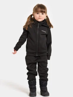 Børn Didriksons Corin Powerstretchjakke, Black