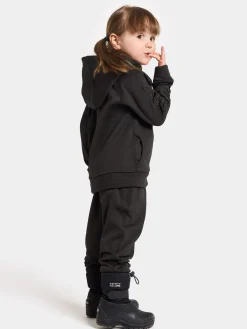 Børn Didriksons Corin Powerstretchjakke, Black