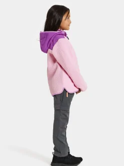 Fleecetøj|Didriksons Exa Fleecetrøje, Orchid Pink Lyserød/Lilla