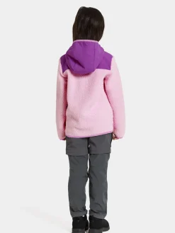 Fleecetøj|Didriksons Exa Fleecetrøje, Orchid Pink Lyserød/Lilla