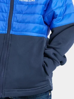 Børn Didriksons Filur Hybridjakke, Caribbean Blue