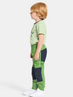 Børn Didriksons Flox Outdoor Bukser, Algae Green