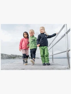 Børn Didriksons Flox Outdoor Bukser, Algae Green