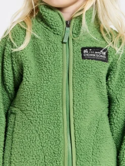 Fleecetøj|Didriksons Gibbs Fleecetrøje, Algae Green