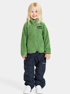 Fleecetøj|Didriksons Gibbs Fleecetrøje, Algae Green