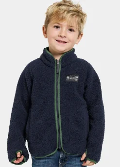 Børn Didriksons Gibbs Fleecetrøje, Navy