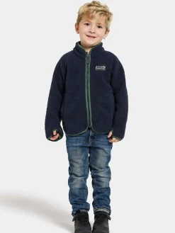 Børn Didriksons Gibbs Fleecetrøje, Navy